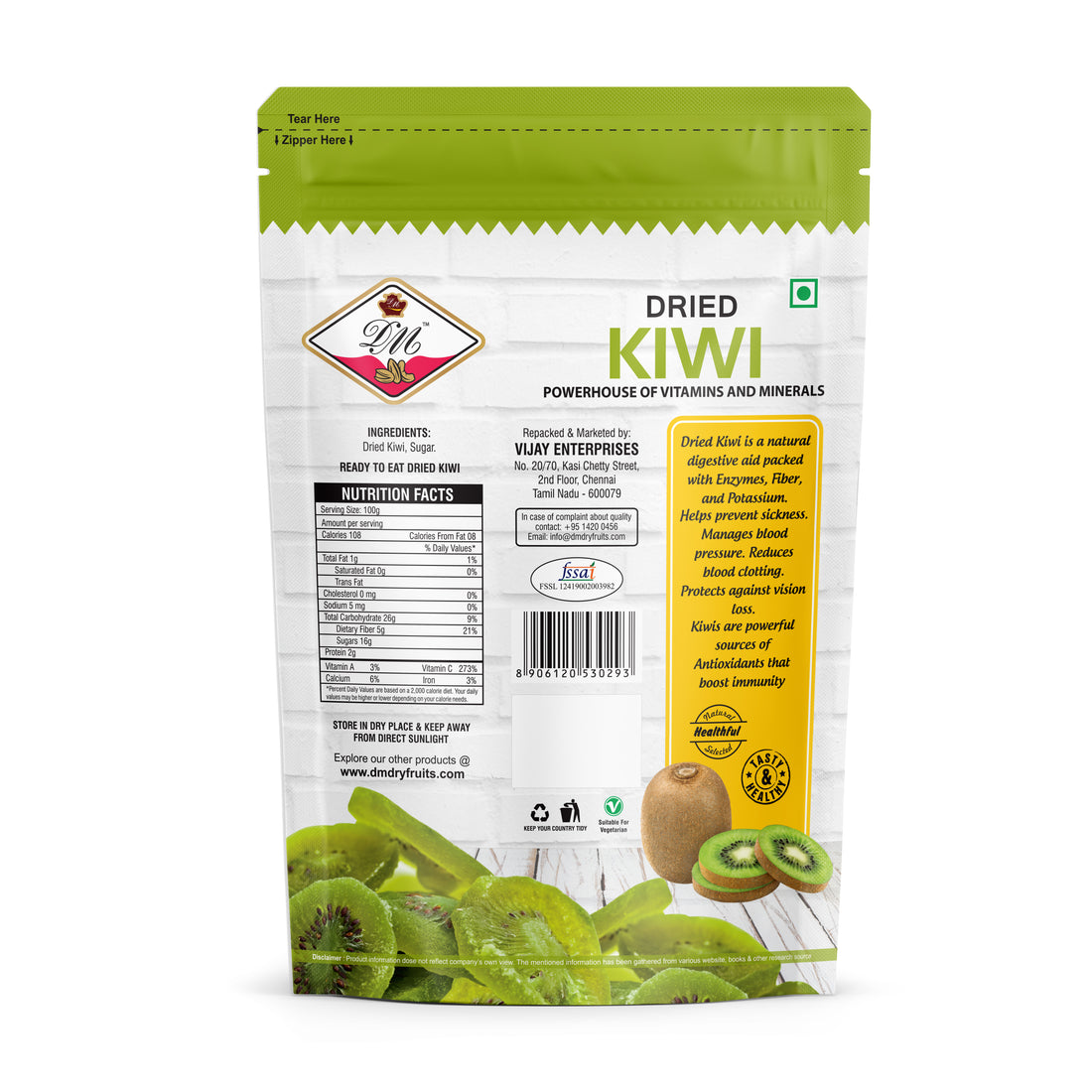 Dried Kiwi - 200 g