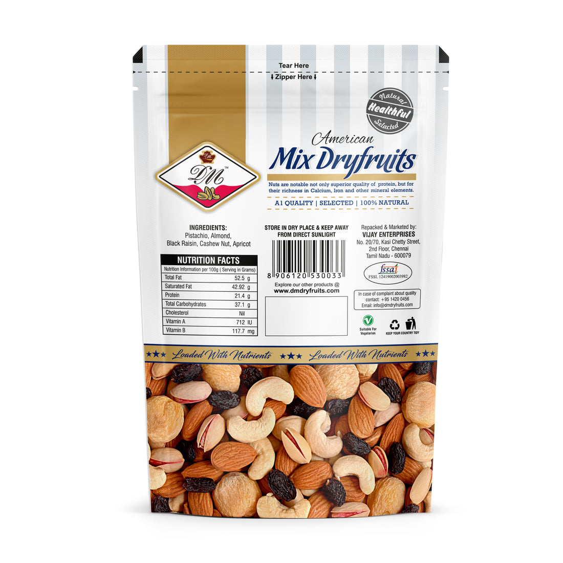 American Mix Dryfruits - 200 g